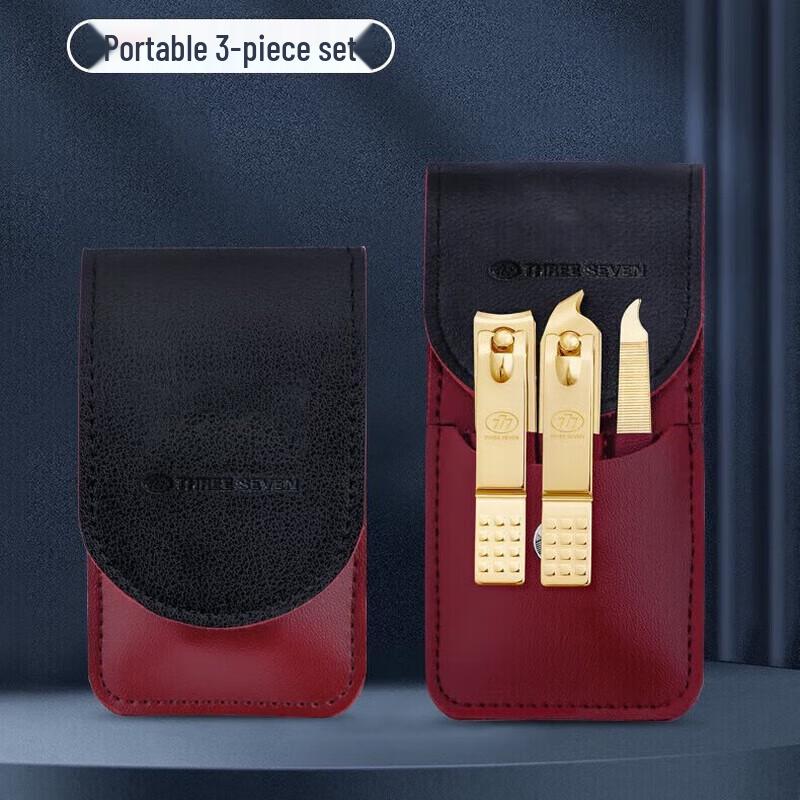 777 Gold 3-Piece Manicure Set
777 Gold 3-Piece Manicure Set