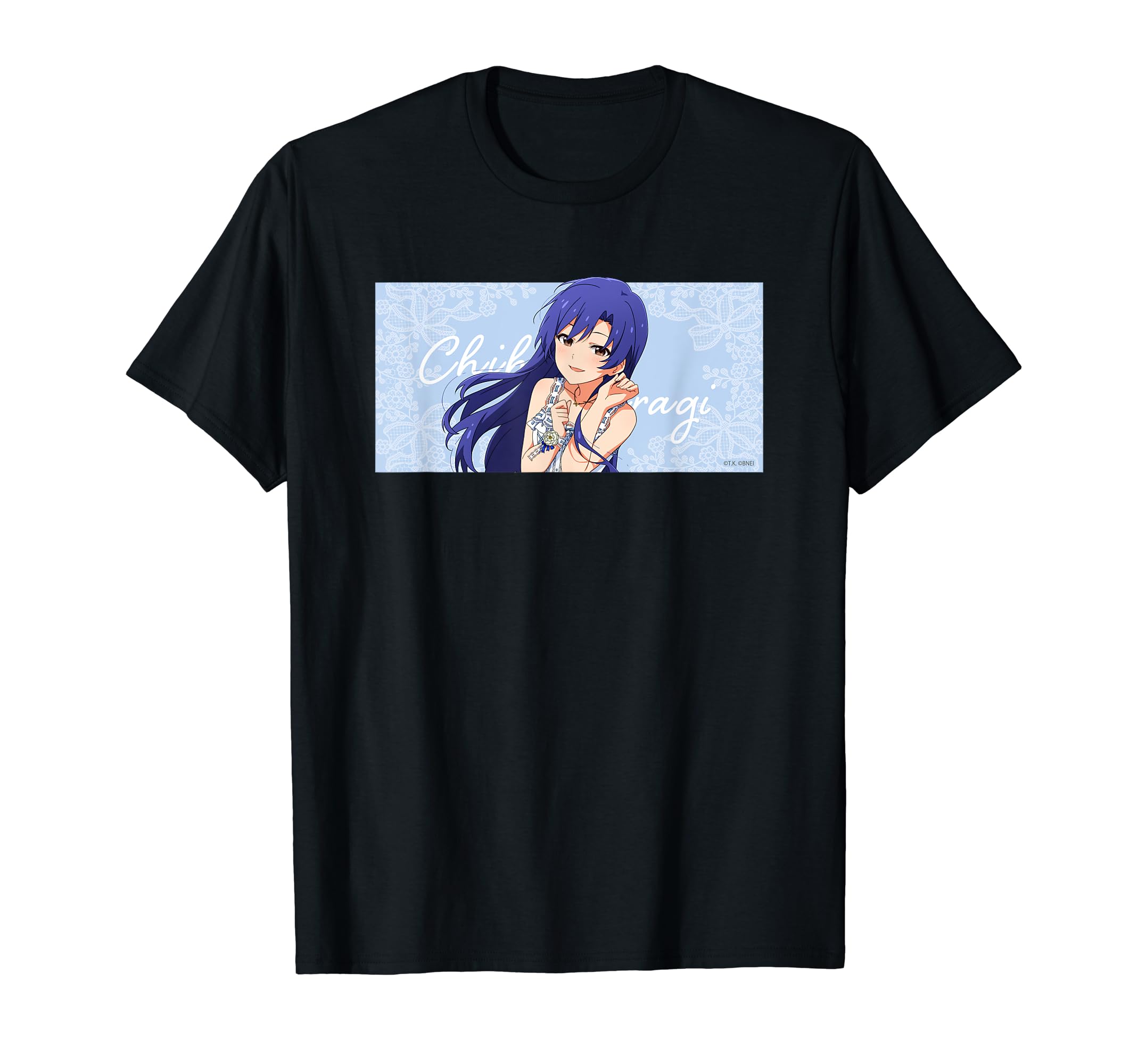 THE iDOLM@STER MILLION LIVE! Chihaya Kisaragi MILLION LIVE CLOSET! ver. T-shirt
THE iDOLM@STER MILLION LIVE! Chihaya Kisaragi MILLION LIVE CLOSET! ver. T-shirt