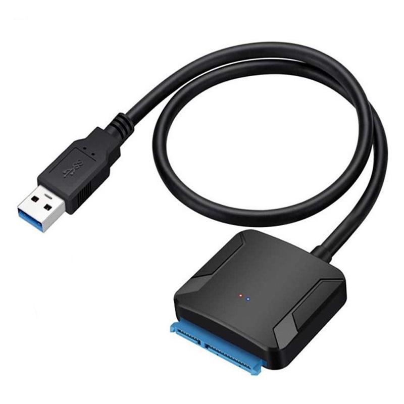 USB 3.0 to SATA Cable for 2.5 SSD & 3.5 HDD Conversion
USB 3.0 to SATA Cable for 2.5 SSD & 3.5 HDD Conversion