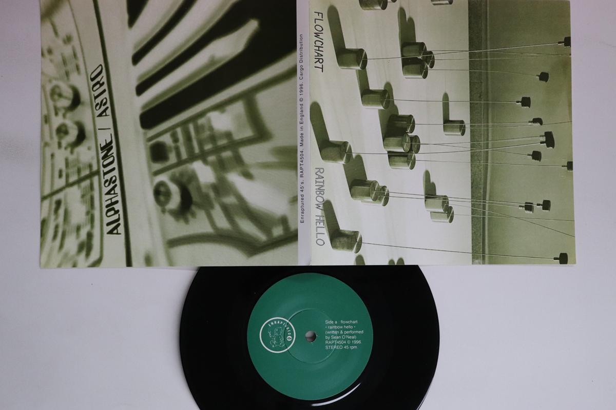 7inch Record FLOWCHART ALPHASTONE Rainbow Hello Astro RAPT4504 ENRAPTURED 1996 UK Rock Used
7inch Record FLOWCHART ALPHASTONE Rainbow Hello Astro RAPT4504 ENRAPTURED 1996 UK Rock Used