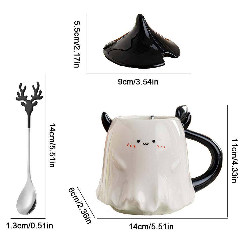 Керамическая кружка на Хэллоуин «Дьявол», 350 мл, очаровательный мультяшный призрак, эльф, кавайные эльфы, фарфоровая чайная чашка, кружка «Маленький дьявол», чашка для молока и кофе 350ml чёрный
Керамическая кружка на Хэллоуин «Дьявол», 350 мл, очаровательный мультяшный призрак, эльф, кавайные эльфы, фарфоровая чайная чашка, кружка «Маленький дьявол», чашка для молока и кофе 350ml чёрный