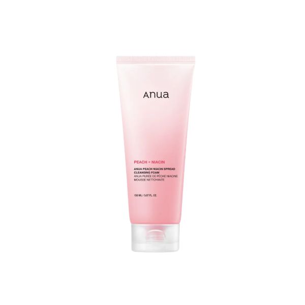 Anua Peach Niacin Spread Cleansing Foam 150ml
Anua Peach Niacin Spread Cleansing Foam 150ml