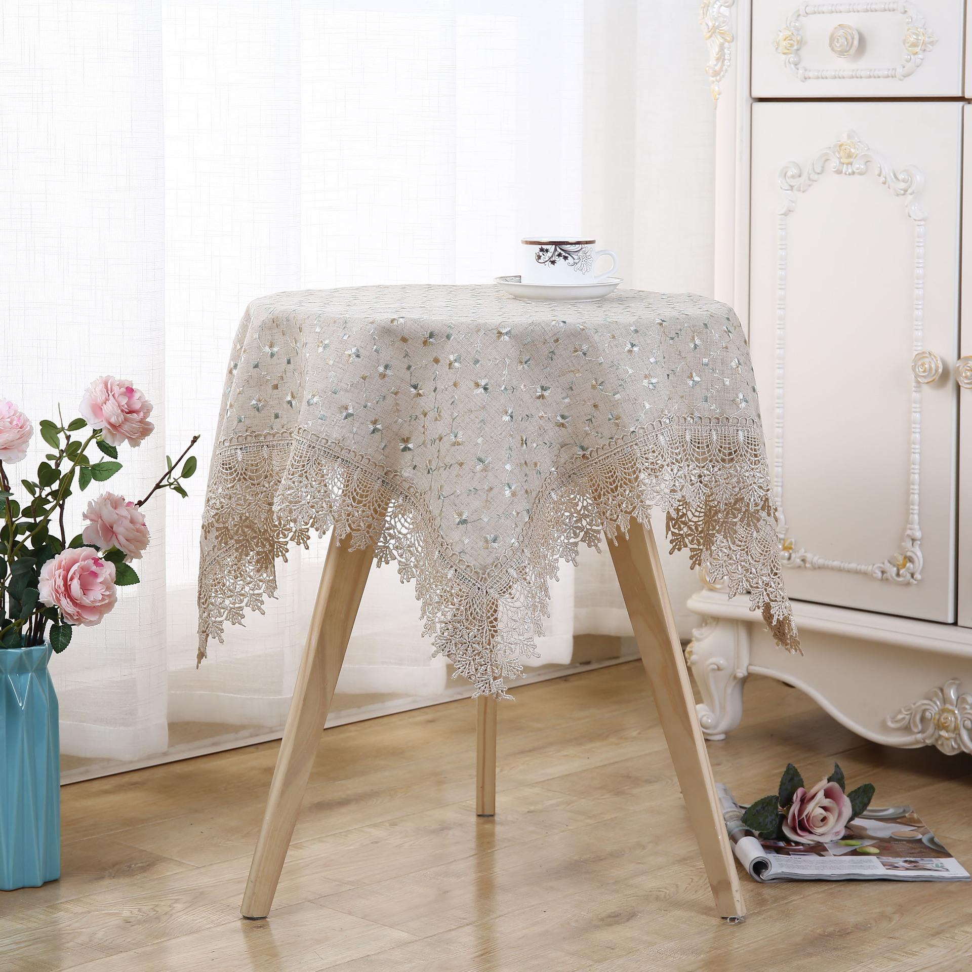 Скатертина з бавовни та льону Скатертина в пасторальному стилі з вишивкою Мереживна декоративна скатертина Скатертина для журнального столика Скатертина 60*60
Скатертина з бавовни та льону Скатертина в пасторальному стилі з вишивкою Мереживна декоративна скатертина Скатертина для журнального столика Скатертина 60*60