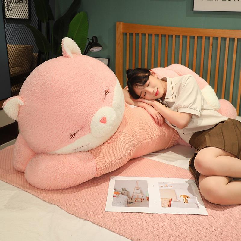 Large Sweater Cat Plush Toy Doll Cute Lying Down Cat Big Throw Pillow Girl Bed Sleeping Pinch Doll 80cm
Large Sweater Cat Plush Toy Doll Cute Lying Down Cat Big Throw Pillow Girl Bed Sleeping Pinch Doll 80cm