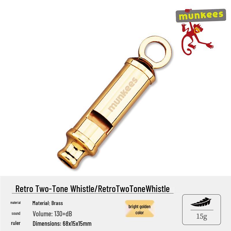 Retro Brass Outdoor Survival & Emergency Whistle – High-Pitched WWI Trench Air Raid Design
Retro Brass Outdoor Survival & Emergency Whistle – High-Pitched WWI Trench Air Raid Design