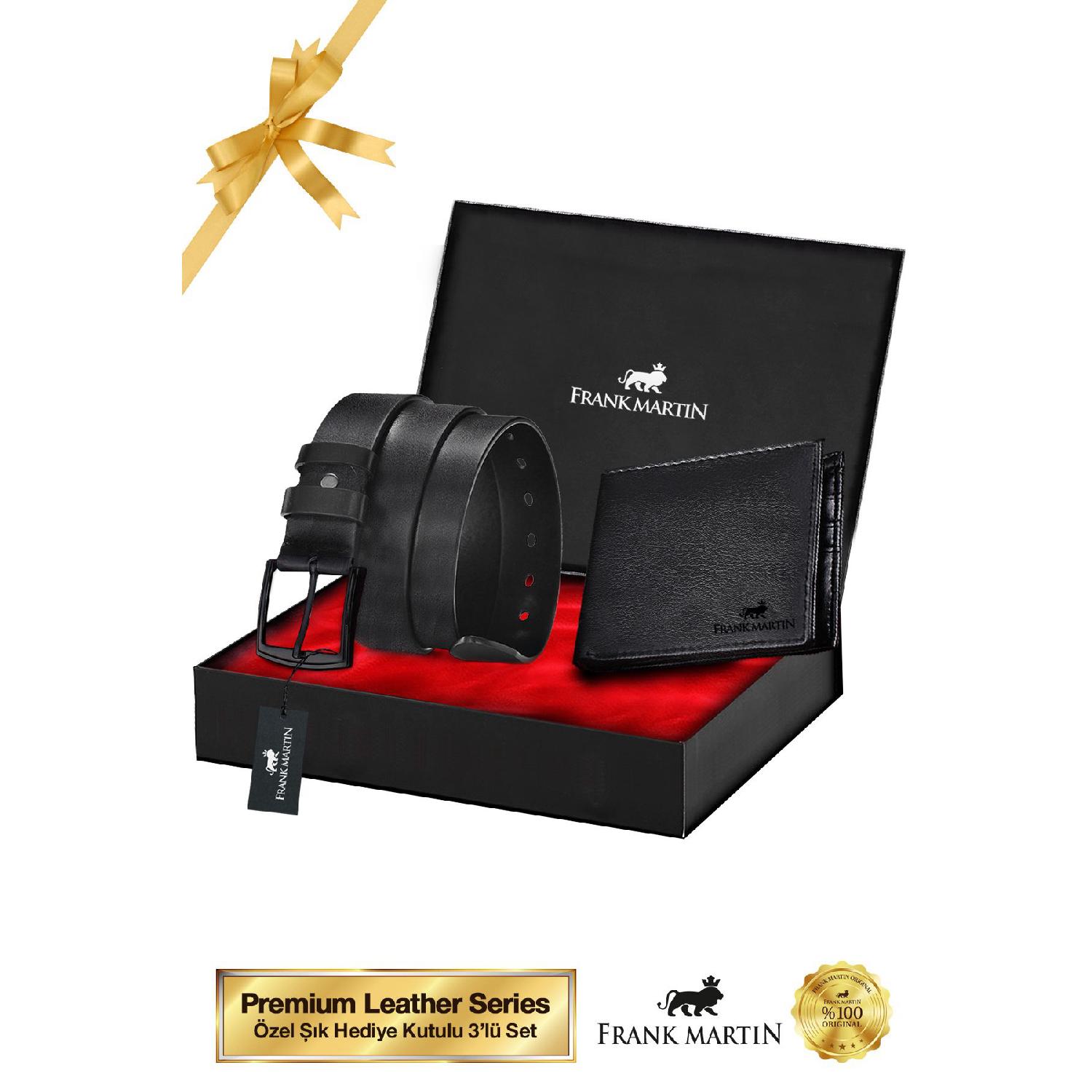 Оригінальний спеціальний подарунковий коробковий набір із 2 подарункових стильних шкіряних чоловічих ременів для гаманців 40-001 чорний
Оригінальний спеціальний подарунковий коробковий набір із 2 подарункових стильних шкіряних чоловічих ременів для гаманців 40-001 чорний