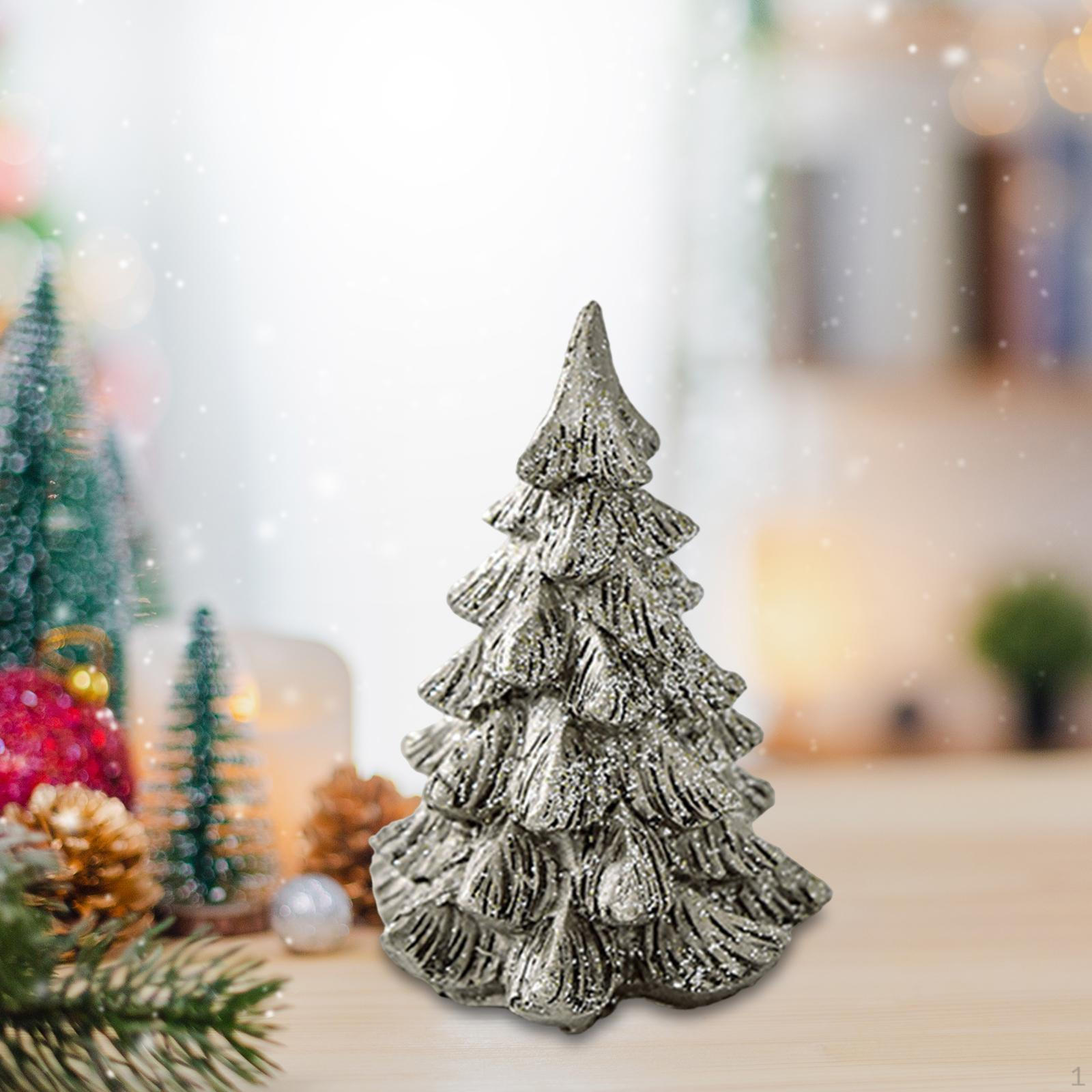 Artificial Christmas Tree Statue Table Decoration Party Resin Figurine for Shelf Wedding Living Room 8.5cmx6.5cm
Artificial Christmas Tree Statue Table Decoration Party Resin Figurine for Shelf Wedding Living Room 8.5cmx6.5cm