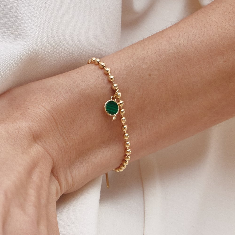 Penidor Silver (Y) Flat Ball Bracelet Malachite Hl1B3A124Y9175
Penidor Silver (Y) Flat Ball Bracelet Malachite Hl1B3A124Y9175