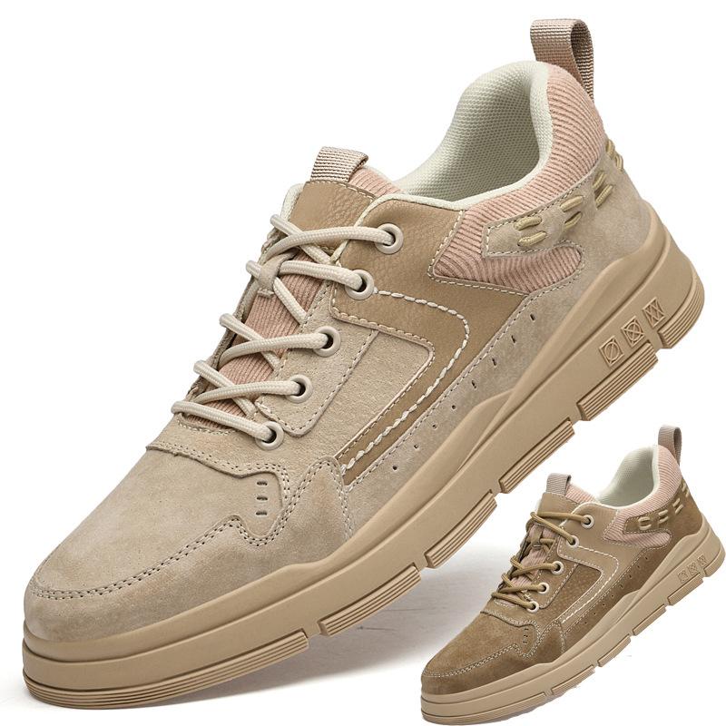Round head board shoes casual shoes sewing line men s pigskin board shoes versatile trendy shoes outdoor pig eight leather men s shoes 38 хакі
Round head board shoes casual shoes sewing line men s pigskin board shoes versatile trendy shoes outdoor pig eight leather men s shoes 38 хакі