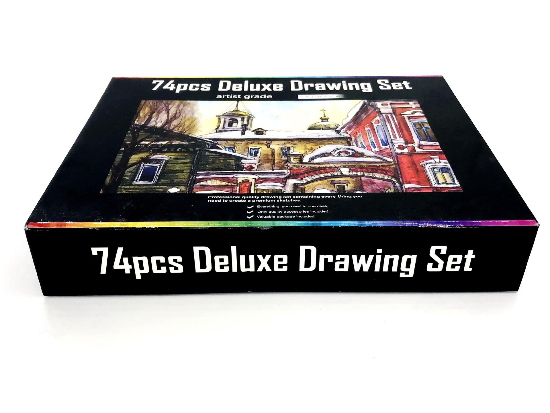75-Piece Colored Pencil Set for Student Drawing and Hand-Painting Art Tools Size 1 чорний
75-Piece Colored Pencil Set for Student Drawing and Hand-Painting Art Tools Size 1 чорний