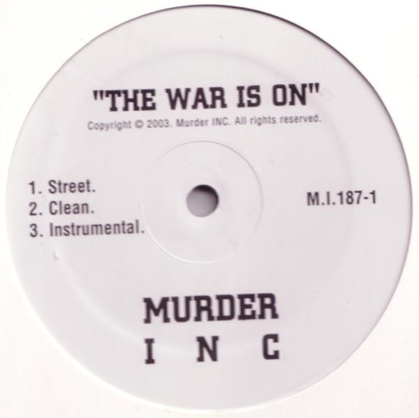 12-дюймовая пластинка JA RULE - Война началась / Кто выстрелил в тебя MI187 Murder Inc Reco 2003 США Рэп и хип-хоп/R&B Б/У
12-дюймовая пластинка JA RULE - Война началась / Кто выстрелил в тебя MI187 Murder Inc Reco 2003 США Рэп и хип-хоп/R&B Б/У