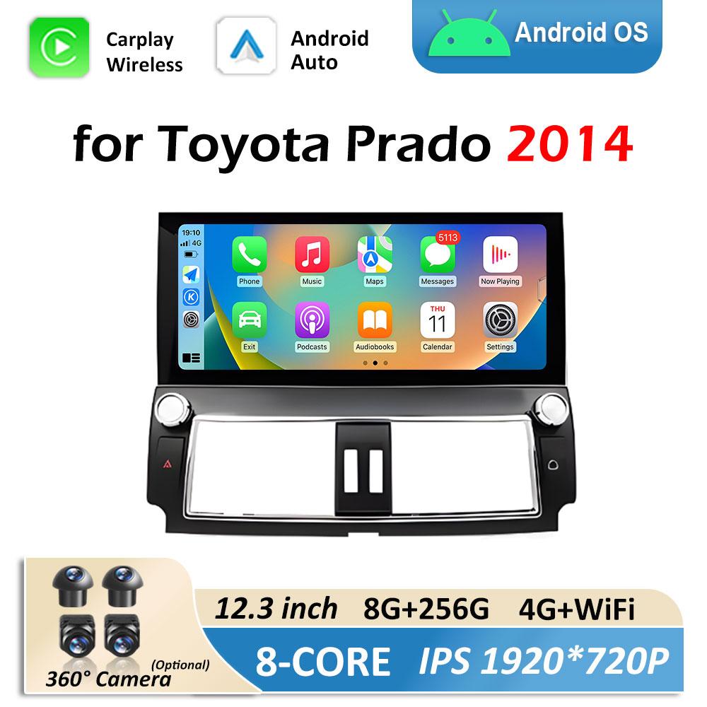for Toyota Prado 2014 GPS Navigation Android Intelligent System Car Multimedia Video Radio Player Wireless Carplay Touch Screen
for Toyota Prado 2014 GPS Navigation Android Intelligent System Car Multimedia Video Radio Player Wireless Carplay Touch Screen