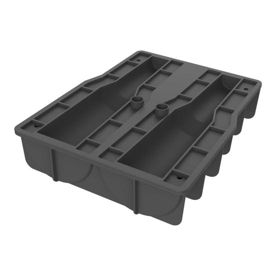 Силиконовый лоток для льда для чашек 40 унций, полая цилиндрическая форма для льда с крышкой чёрный
Силиконовый лоток для льда для чашек 40 унций, полая цилиндрическая форма для льда с крышкой чёрный