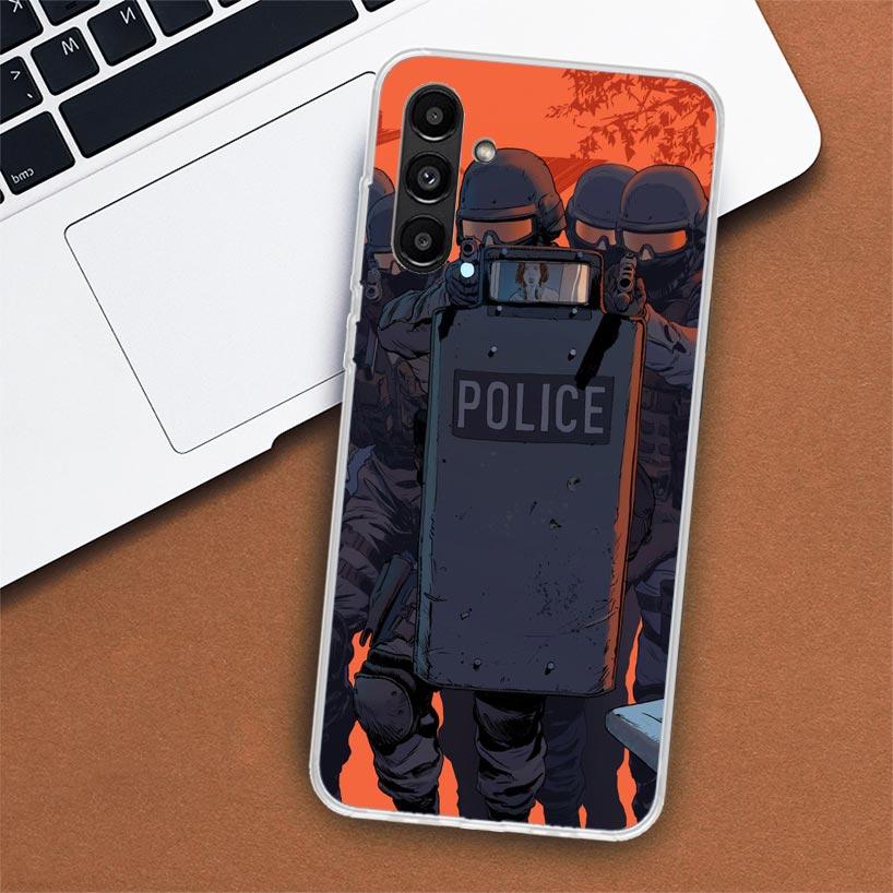 Police SWAT FBI Phone Case For Samsung Galaxy A02S A12 A22 A32 A42 A52 A72 A51 A50S A71 A41 A31 A21S A70S A40 A30S A20E A10S A51 Samsung A10(A10E)
Police SWAT FBI Phone Case For Samsung Galaxy A02S A12 A22 A32 A42 A52 A72 A51 A50S A71 A41 A31 A21S A70S A40 A30S A20E A10S A51 Samsung A10(A10E)