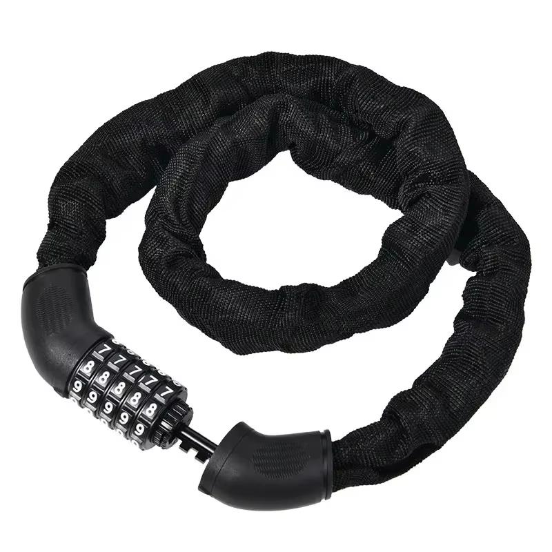 5 Digit Combination Iron Chain Lock Anti-theft Security Lock For Motorcycle Electric Vehicle And Mountain Bike 100 Cm чёрный
5 Digit Combination Iron Chain Lock Anti-theft Security Lock For Motorcycle Electric Vehicle And Mountain Bike 100 Cm чёрный
