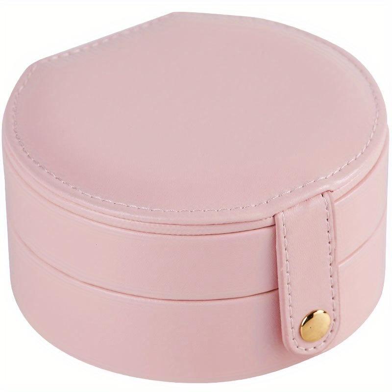 1Pc Portable Jewelry Organizer PU Leather Jewelry Storage Box with Mirror Display Earring Holder розовый
1Pc Portable Jewelry Organizer PU Leather Jewelry Storage Box with Mirror Display Earring Holder розовый