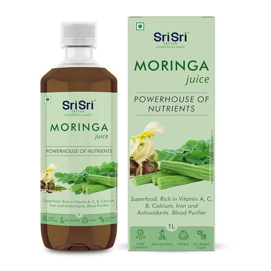 Sri Sri Tattva Shuddhta Ka Naam | Moringa Juice | Natural Detox | Supports Weight Loss | No Added Sugar 1 L
Sri Sri Tattva Shuddhta Ka Naam | Moringa Juice | Natural Detox | Supports Weight Loss | No Added Sugar 1 L