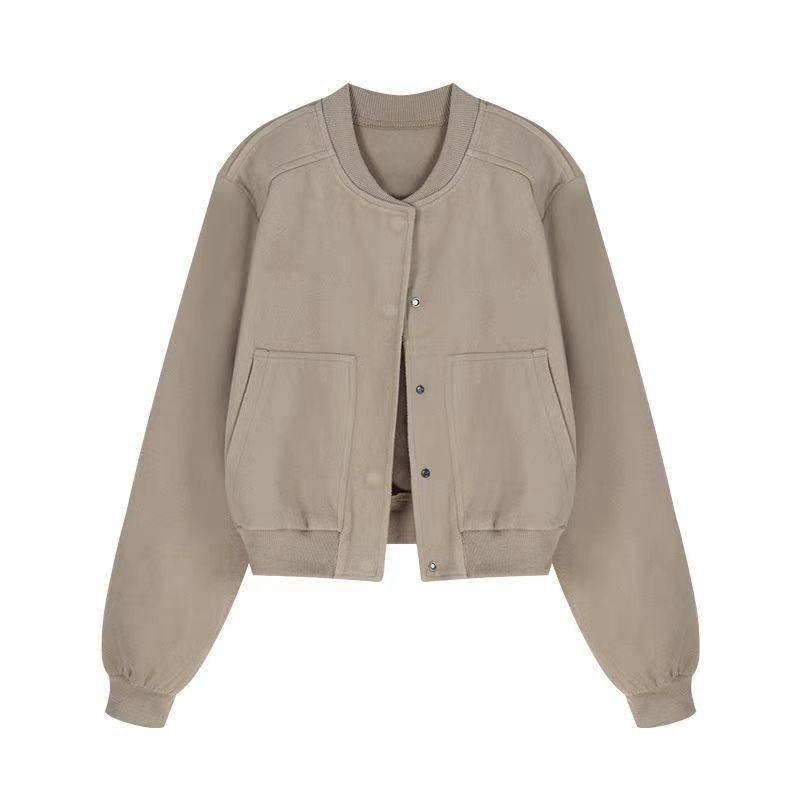 Vintage Fashion Jacket Jacket Women s Spring New Baseball Uniform Loose and Thin Versatile Breasted Minimalist Top 2XL хакі
Vintage Fashion Jacket Jacket Women s Spring New Baseball Uniform Loose and Thin Versatile Breasted Minimalist Top 2XL хакі