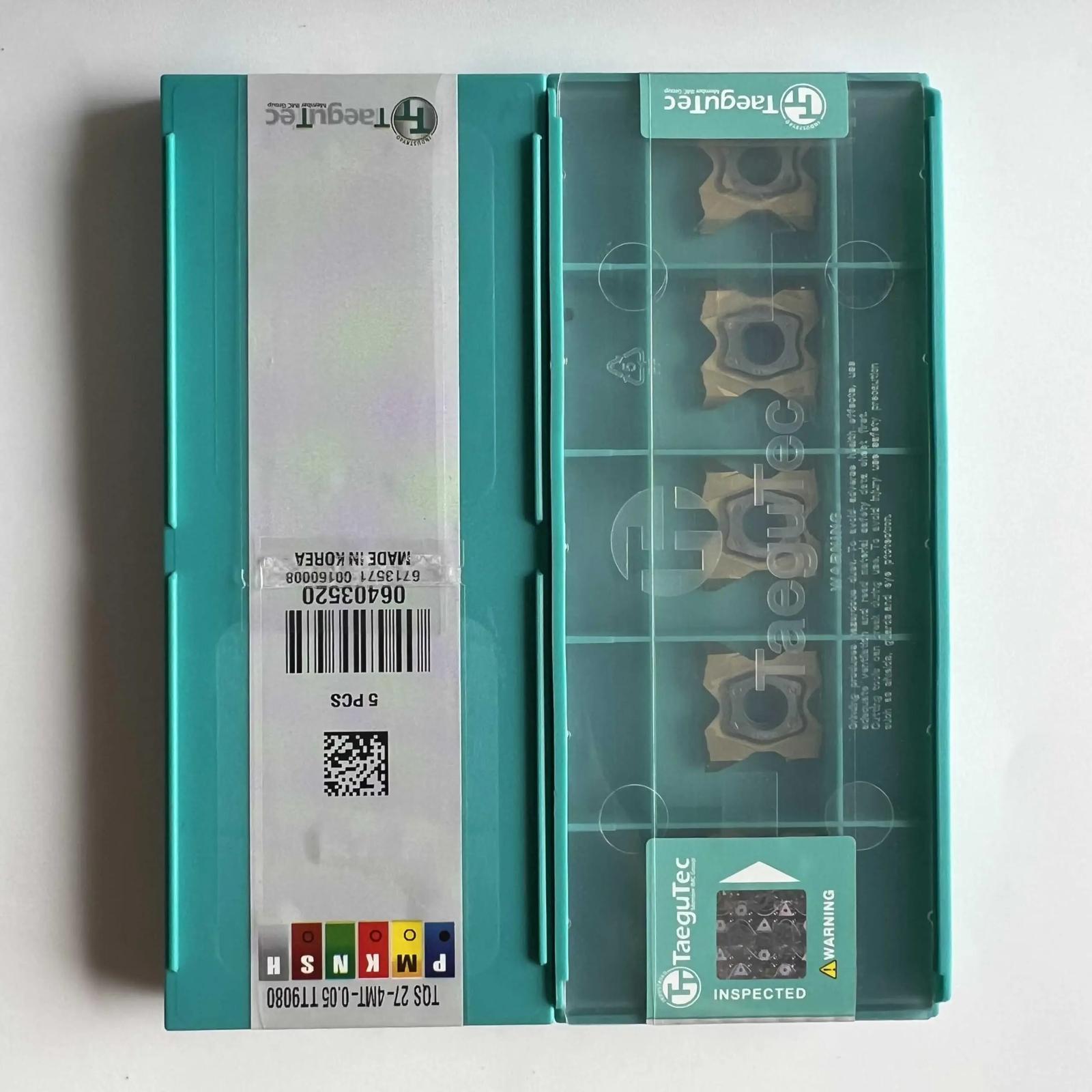 TaeguTec / TQS27-4MT-0.05 TT9080 /Original genuine CNC alloy blade 5 PCS
TaeguTec / TQS27-4MT-0.05 TT9080 /Original genuine CNC alloy blade 5 PCS