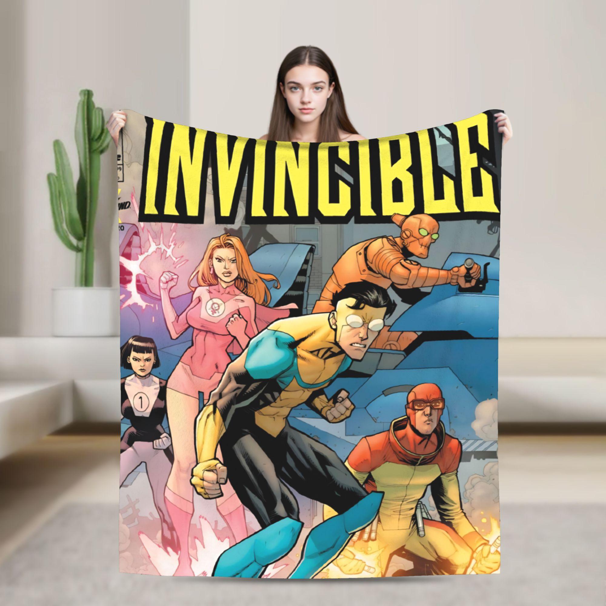 Invincible Movie Flannel Blankets Soft Durable Throw Blanket for Bedroom Camping Graphic Bedspread Sofa Bed Cover 75x90cm
Invincible Movie Flannel Blankets Soft Durable Throw Blanket for Bedroom Camping Graphic Bedspread Sofa Bed Cover 75x90cm