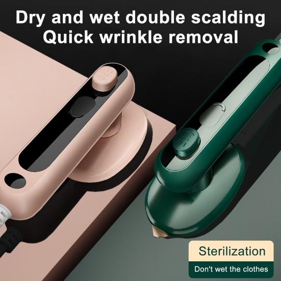 Clothes Steam Iron with Water Tank 2 Modes Easy to Use Wet/Dry Ironing Handheld Garment Steamer Portable Iron UK рожевий
Clothes Steam Iron with Water Tank 2 Modes Easy to Use Wet/Dry Ironing Handheld Garment Steamer Portable Iron UK рожевий