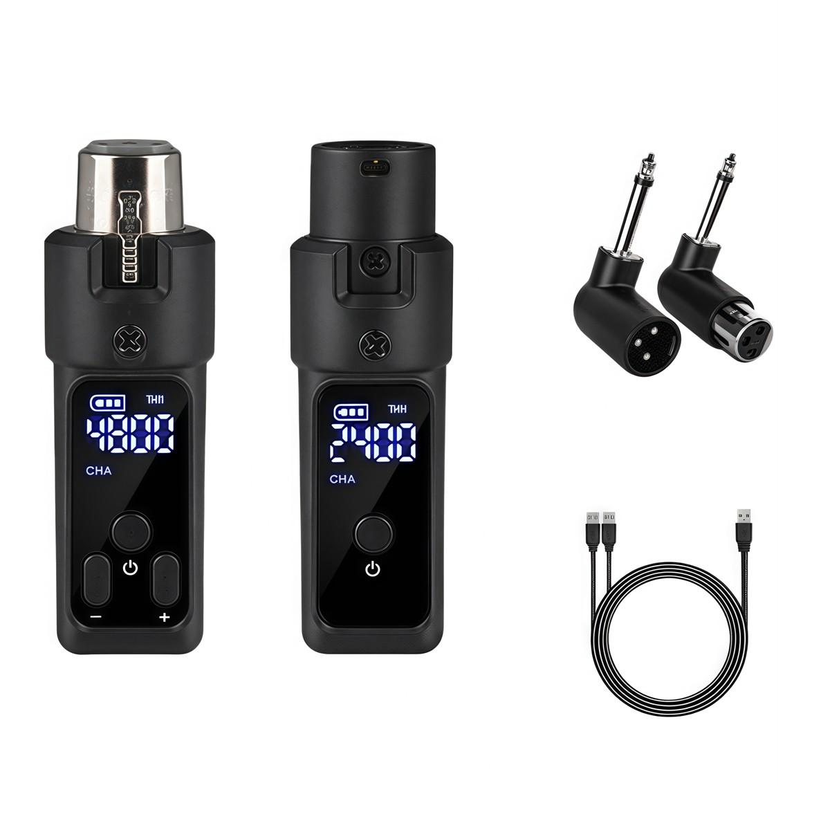 Microphone Wired To Wireless Converter 2.4GHz Microphone Wireless System XLR Transmitter Receiver For Dynamic Condenser Parts 1 for Condenser
Microphone Wired To Wireless Converter 2.4GHz Microphone Wireless System XLR Transmitter Receiver For Dynamic Condenser Parts 1 for Condenser