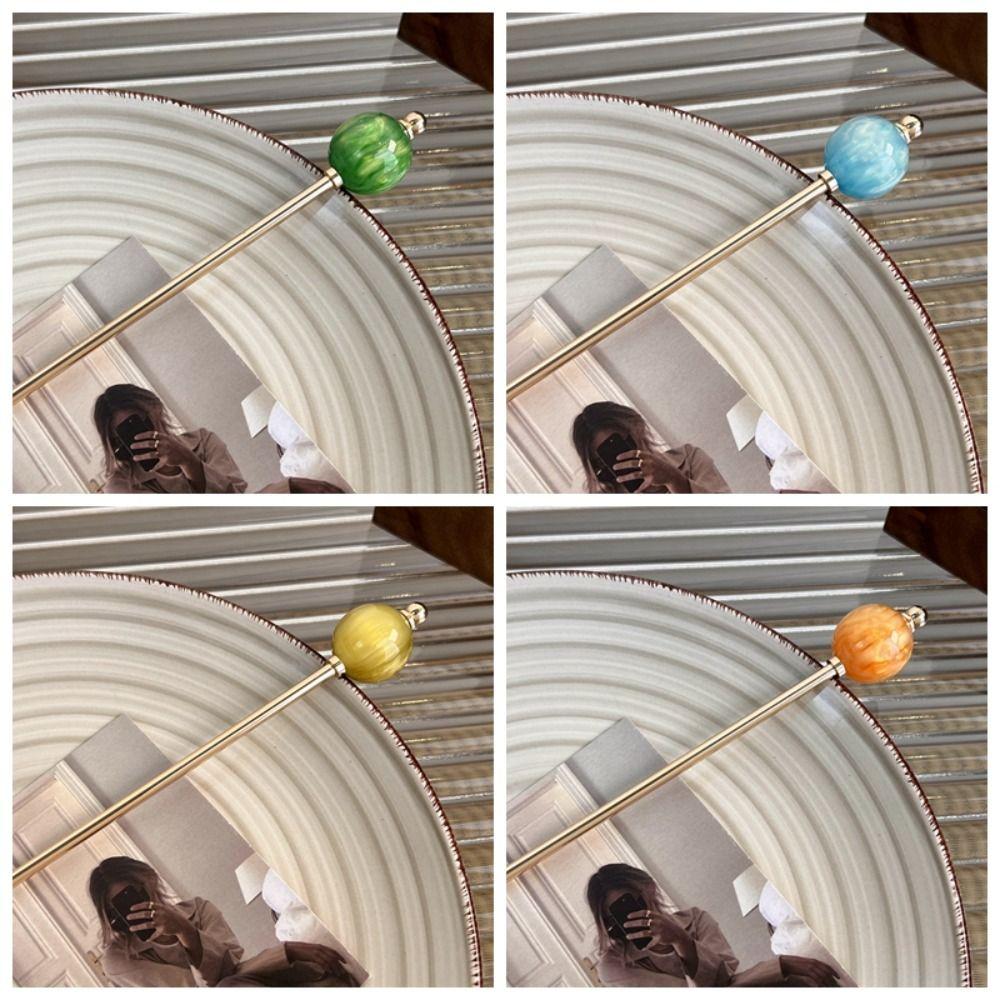 Chinese Style Round Ball Metal Hairpin Retro Hair Clip Styling Tools Hair Sticks Cheongsam
Chinese Style Round Ball Metal Hairpin Retro Hair Clip Styling Tools Hair Sticks Cheongsam