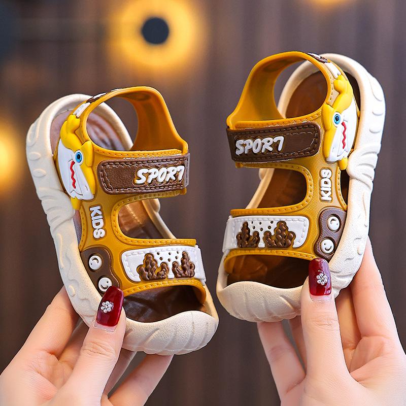 Boys summer sandals, children s shoes, beach shoes, non-slip shoes for older kids, boys closed-toe sports shoes for toddlers. 30Inner Length18.5cm жовтий
Boys summer sandals, children s shoes, beach shoes, non-slip shoes for older kids, boys closed-toe sports shoes for toddlers. 30Inner Length18.5cm жовтий