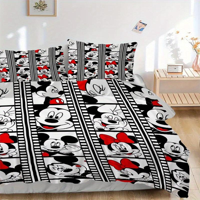 3pcs Mickey, Minnie Printed Bedding Set,(Includes 1 Duvet Cover And 2 Pillowcases, Quilt Not Included) yy250814115 135x200cm
3pcs Mickey, Minnie Printed Bedding Set,(Includes 1 Duvet Cover And 2 Pillowcases, Quilt Not Included) yy250814115 135x200cm