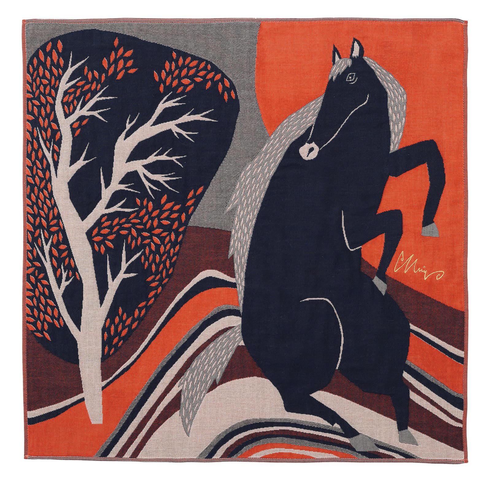 Kusunokibashi Monori Running in the by 53 x 53 Made in Multi-Cloth Horse Wind moritaMiW, Approx. cm, Japan, Navy, 1-04412-45-KON
Kusunokibashi Monori Running in the by 53 x 53 Made in Multi-Cloth Horse Wind moritaMiW, Approx. cm, Japan, Navy, 1-04412-45-KON