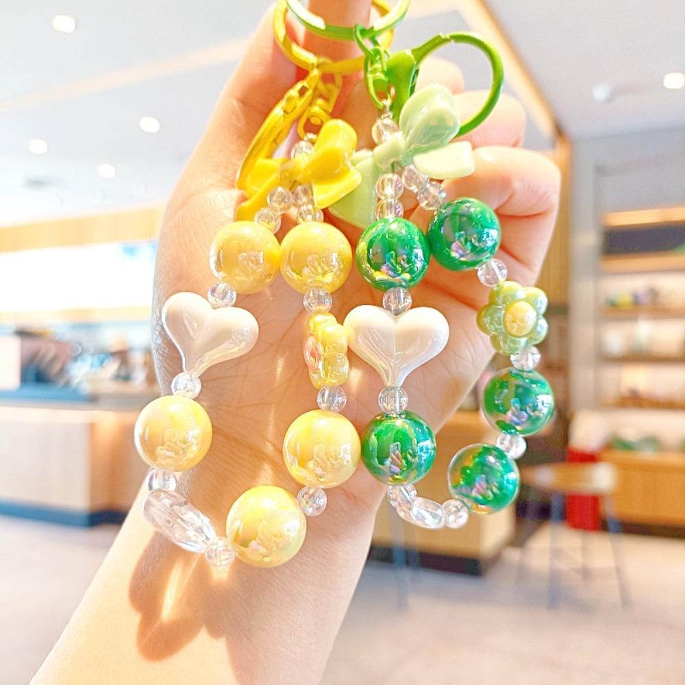 Heart Bead Colorful Bead Phone Chain Short Style Acrylic Mobile Phone Wrist Strap Girl Gift розовый
Heart Bead Colorful Bead Phone Chain Short Style Acrylic Mobile Phone Wrist Strap Girl Gift розовый