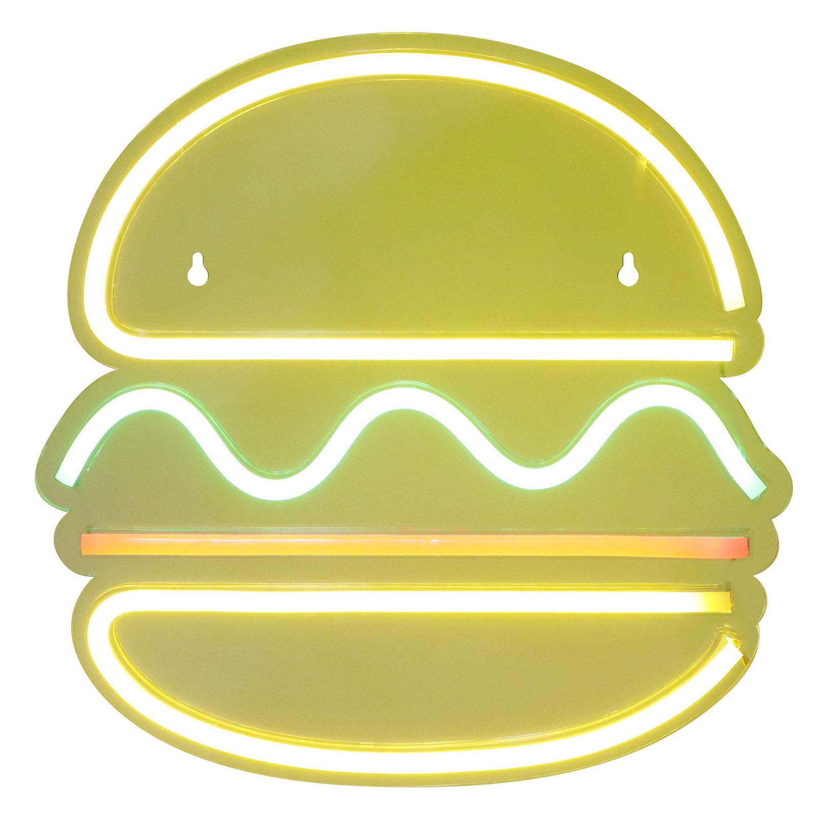 LED Neon Light USB Hamburger‑Shape Sign Lighting Home Bedroom Bar Pub Shop Decoration
LED Neon Light USB Hamburger‑Shape Sign Lighting Home Bedroom Bar Pub Shop Decoration