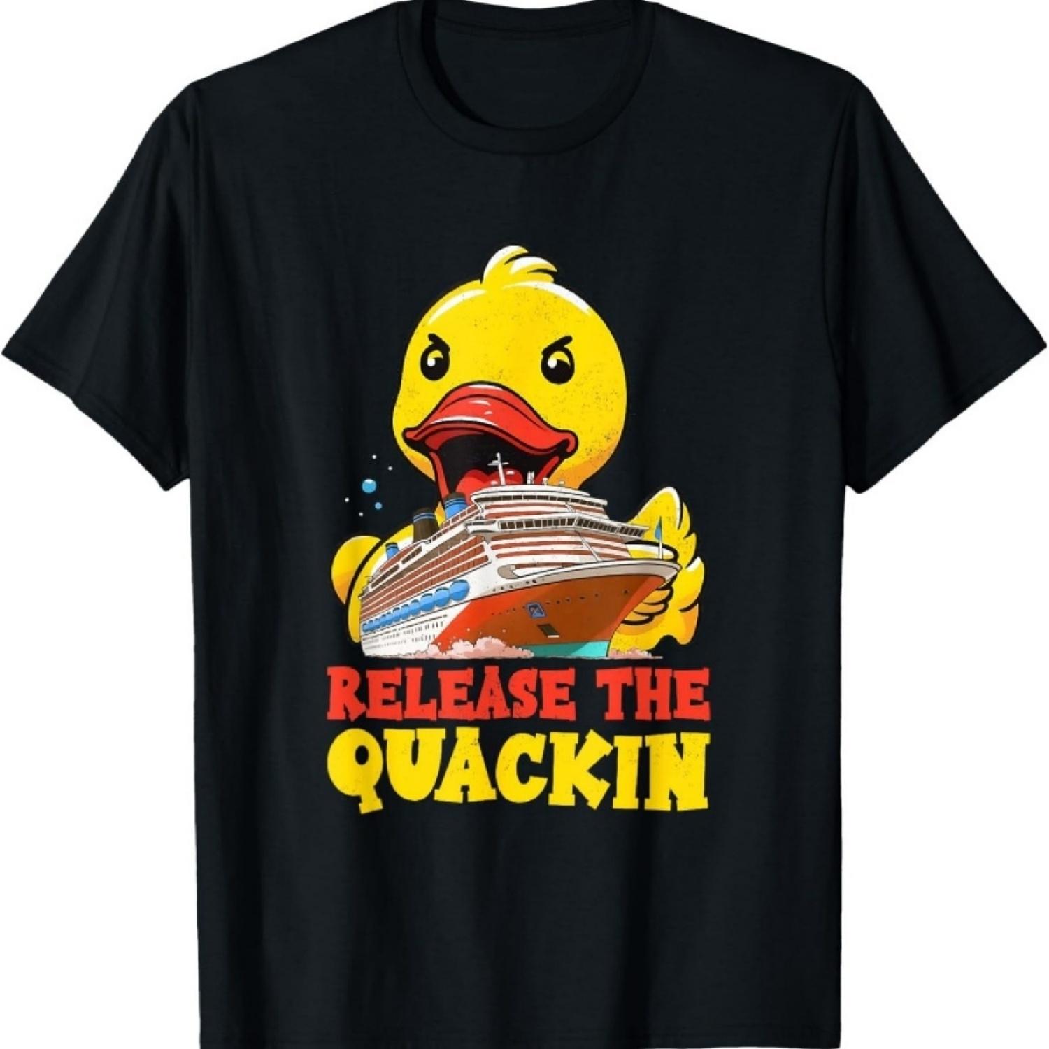 Release The Quackin Funny Rubber Duck Boat Cruise Men Kids T-Shirt XXXXXL чорний
Release The Quackin Funny Rubber Duck Boat Cruise Men Kids T-Shirt XXXXXL чорний