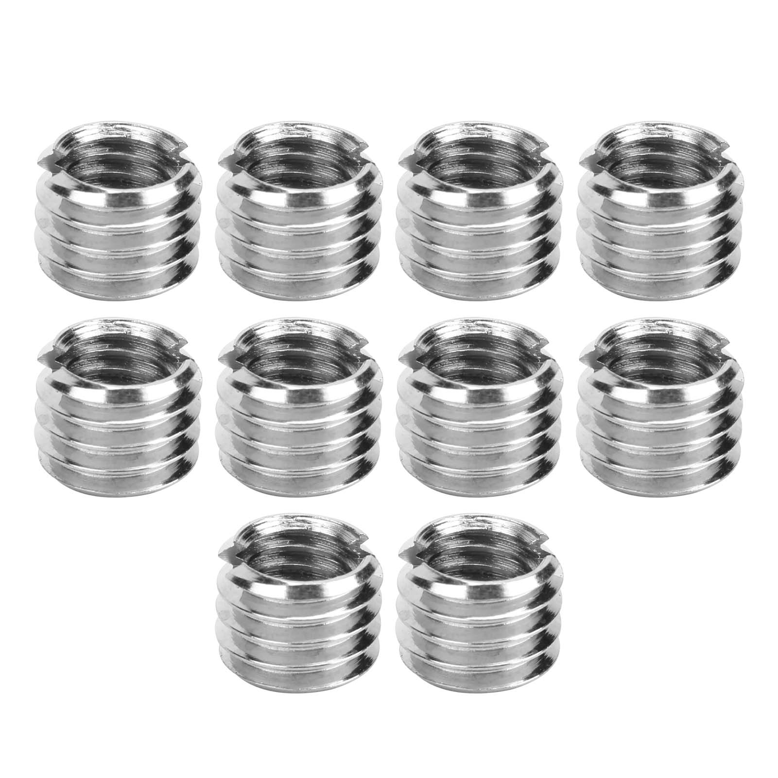10Pcs Thread Inserts Male Female Reducing Nut Stainless Steel Hardware Repair Tool
10Pcs Thread Inserts Male Female Reducing Nut Stainless Steel Hardware Repair Tool