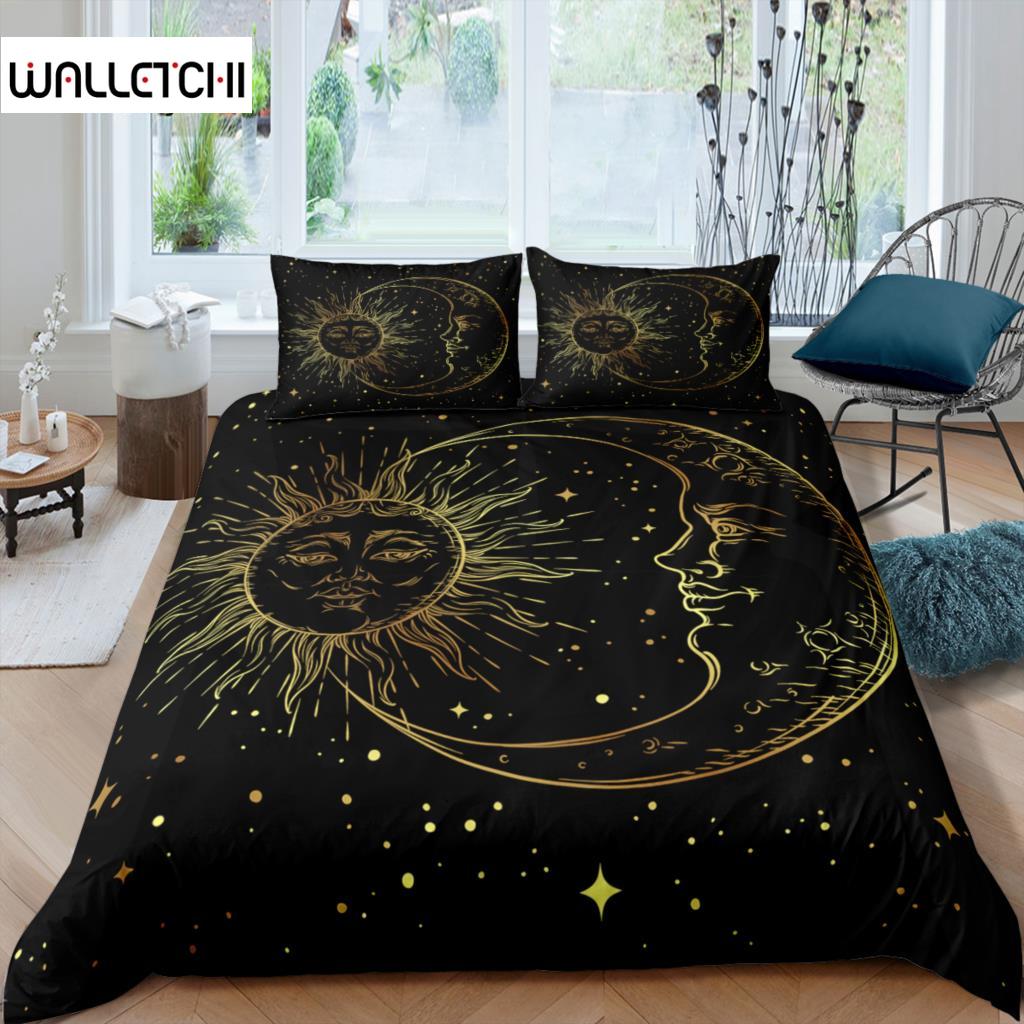 Home Living Luxury 3D Sun and Moon Bedding Set Duvet Cover Set Pillowcase Kids Bedding Set Queen and King EU/US/AU/UK Size EU single(135x200cm)
Home Living Luxury 3D Sun and Moon Bedding Set Duvet Cover Set Pillowcase Kids Bedding Set Queen and King EU/US/AU/UK Size EU single(135x200cm)