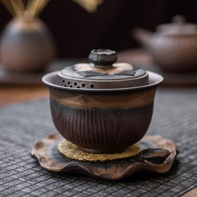 170 мл Керамический гайвань Винтажная чайная чашка в японском стиле Чайная пиала
170 мл Керамический гайвань Винтажная чайная чашка в японском стиле Чайная пиала