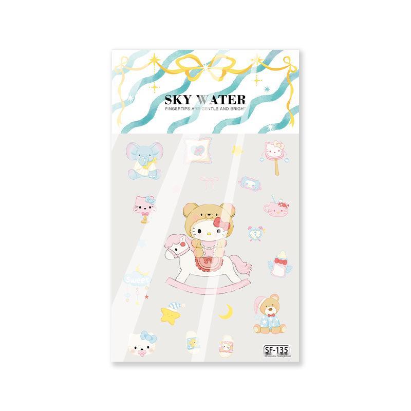 SKY Sanrio Hello Kitty Nail Art Stickers - Cute Cartoon DIY Phone Decor
SKY Sanrio Hello Kitty Nail Art Stickers - Cute Cartoon DIY Phone Decor