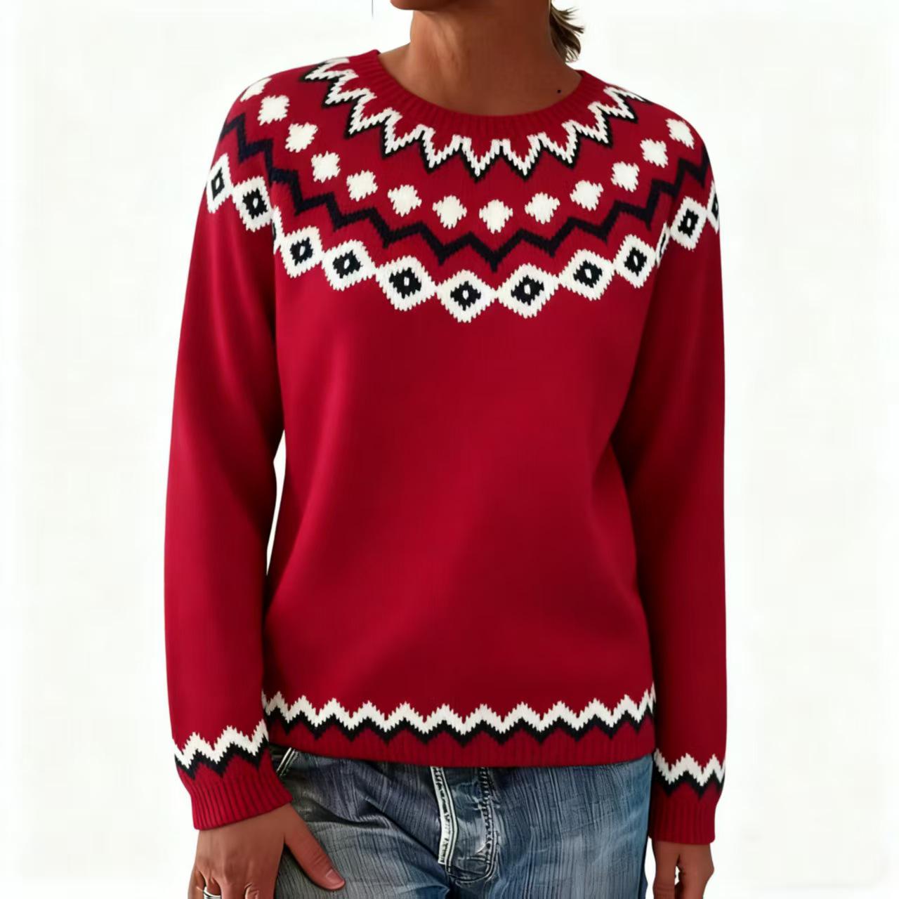 European and American Chunky Knit Acrylic Jacquard Women s Sweater - Autumn/Winter Bestseller 2XL
European and American Chunky Knit Acrylic Jacquard Women s Sweater - Autumn/Winter Bestseller 2XL
