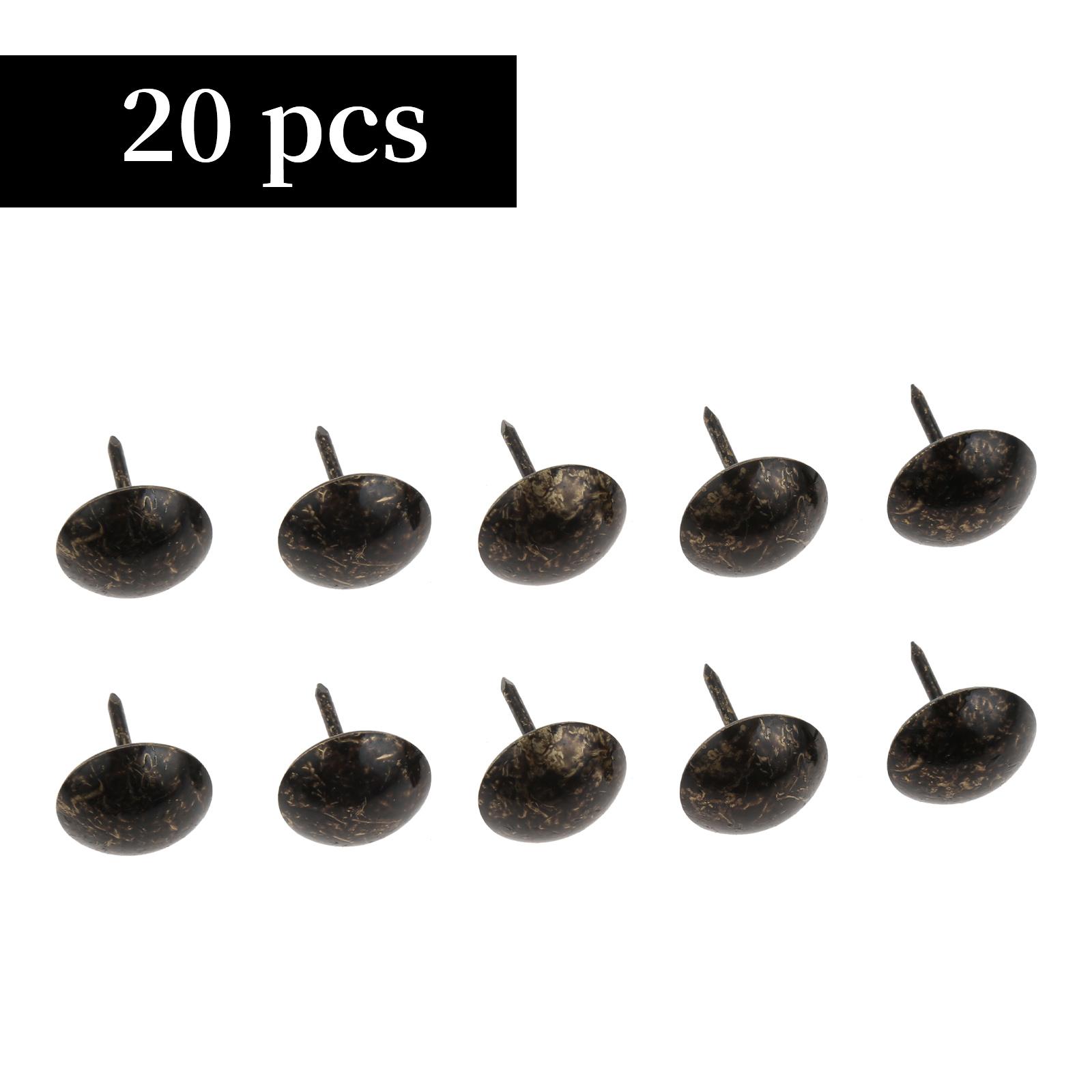 50pcs or 20pc Upholstery Nail Wine Jewelry Wooden Box Gift Case Furniture Sofa Shoe Door Decorative Tack Stud Pushpin 11/16/19mm
50pcs or 20pc Upholstery Nail Wine Jewelry Wooden Box Gift Case Furniture Sofa Shoe Door Decorative Tack Stud Pushpin 11/16/19mm