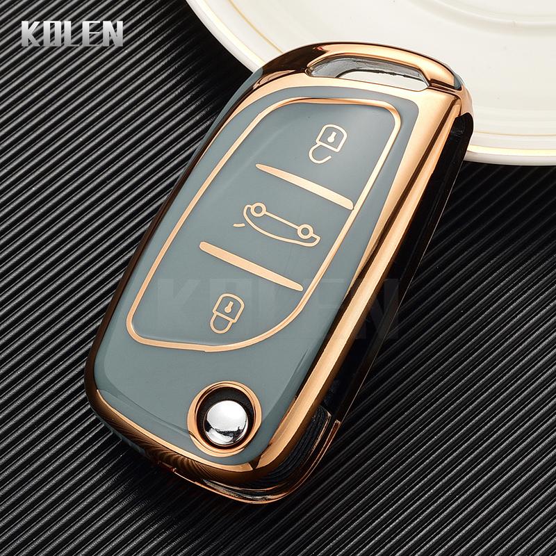 Модный чехол-брелок из ТПУ для автомобильного складного ключа For Citroen C1 C2 C3 C4 C5 Xsara Pica For Peugeot 306 407 807 Ds Ds3 Ds4 Ds5 Ds6
Модный чехол-брелок из ТПУ для автомобильного складного ключа For Citroen C1 C2 C3 C4 C5 Xsara Pica For Peugeot 306 407 807 Ds Ds3 Ds4 Ds5 Ds6