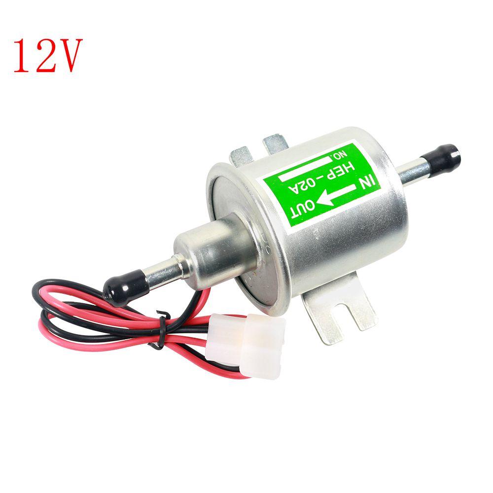 Universal 12V 24V Electric Fuel Pump Low Pressure Bolt Fixing Wire Diesel Petrol HEP-02A For Car Carburetor Motorcycle ATV 12V Silver
Universal 12V 24V Electric Fuel Pump Low Pressure Bolt Fixing Wire Diesel Petrol HEP-02A For Car Carburetor Motorcycle ATV 12V Silver