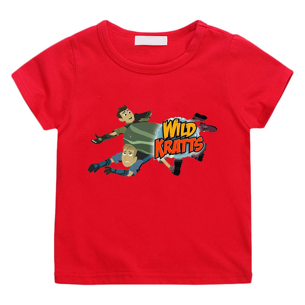 Wild Kratts Creature Cartoon T-shirt High Quality Anime Print 100%Cotton Casual Tees Boys Girls Round Neck Children Clothing summer Tops 100 красный
Wild Kratts Creature Cartoon T-shirt High Quality Anime Print 100%Cotton Casual Tees Boys Girls Round Neck Children Clothing summer Tops 100 красный