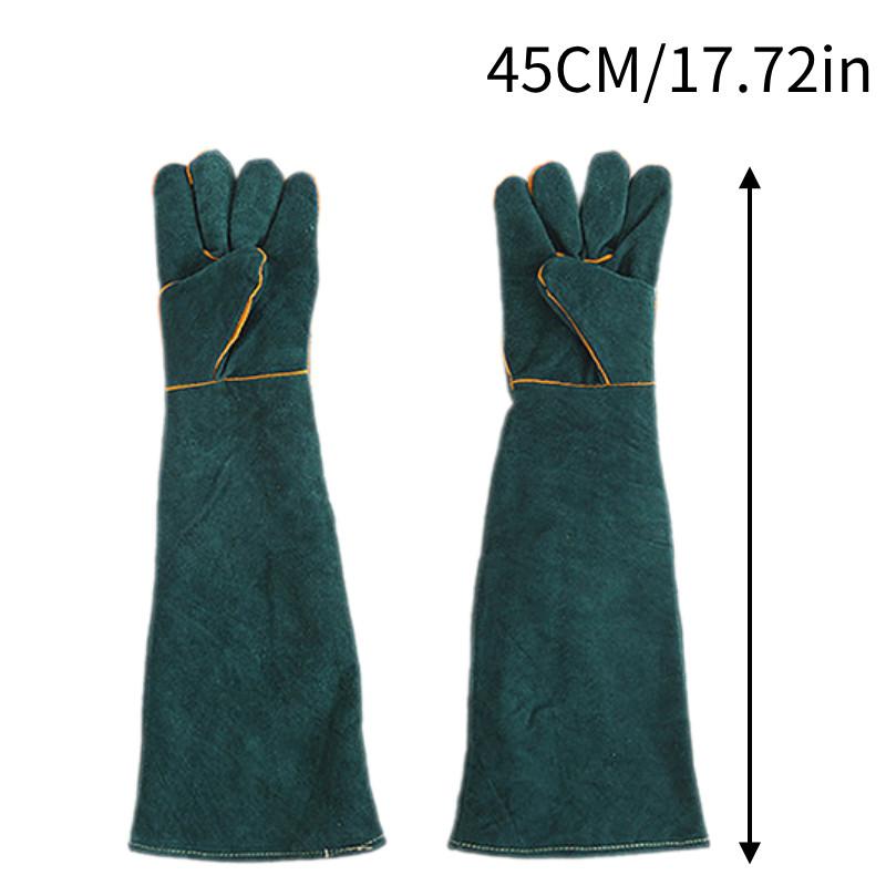 Перчатки для работы с укусами, устойчивые к животным, для собак, кошек, птиц, рептилий, защитные, утолщенные 45CM/17.72in
Перчатки для работы с укусами, устойчивые к животным, для собак, кошек, птиц, рептилий, защитные, утолщенные 45CM/17.72in