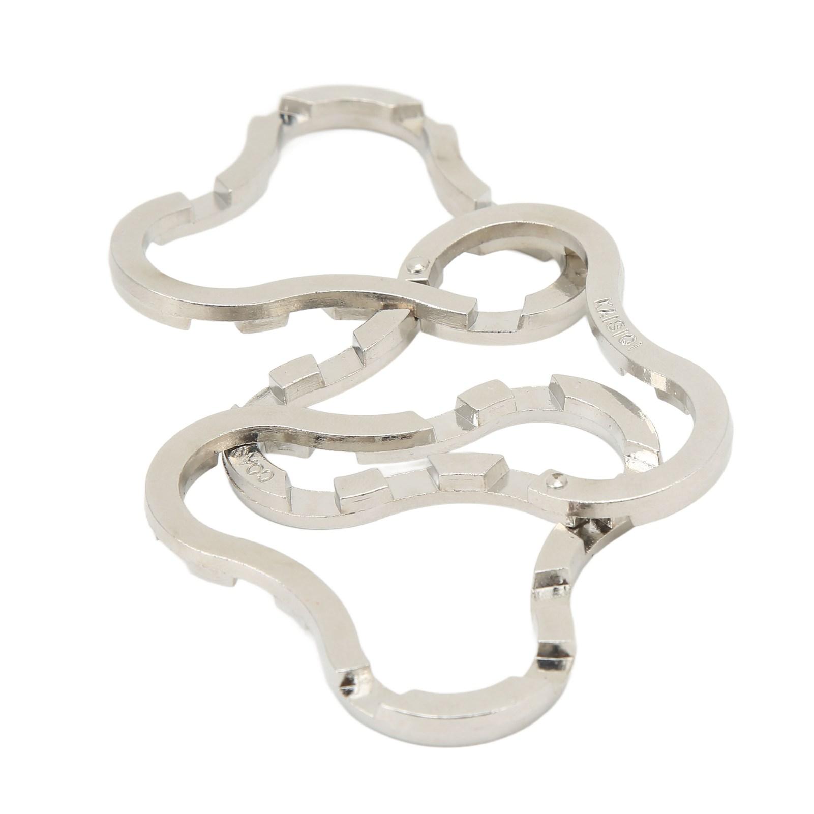 Cast Metal Coaster Puzzle Toy Portable Home Office Kids Adult Unlock Interlocking Puzzle
Cast Metal Coaster Puzzle Toy Portable Home Office Kids Adult Unlock Interlocking Puzzle
