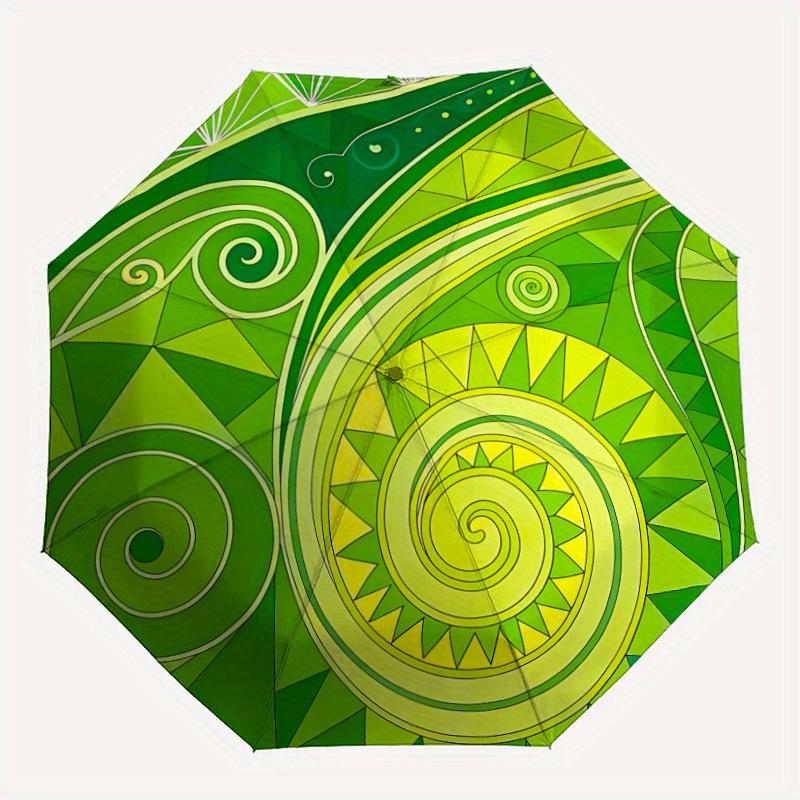 1pc Green Spiral Automatic Umbrella with 8-Rib Compact Design, Foldable & Portable for Outdoor Leisure, Everyday Use125
1pc Green Spiral Automatic Umbrella with 8-Rib Compact Design, Foldable & Portable for Outdoor Leisure, Everyday Use125