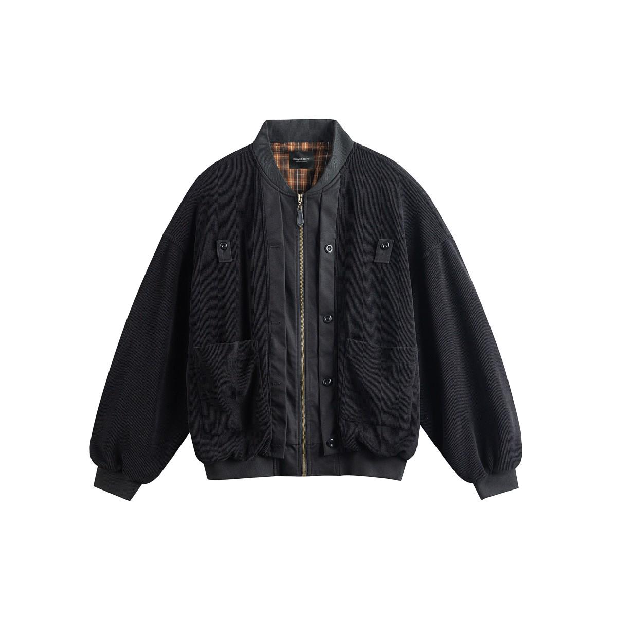 RUIIENRS x Chuyuan 2025 Retro Two-Piece Loose Jacket with Large Pockets JK3028 XL чорний
RUIIENRS x Chuyuan 2025 Retro Two-Piece Loose Jacket with Large Pockets JK3028 XL чорний