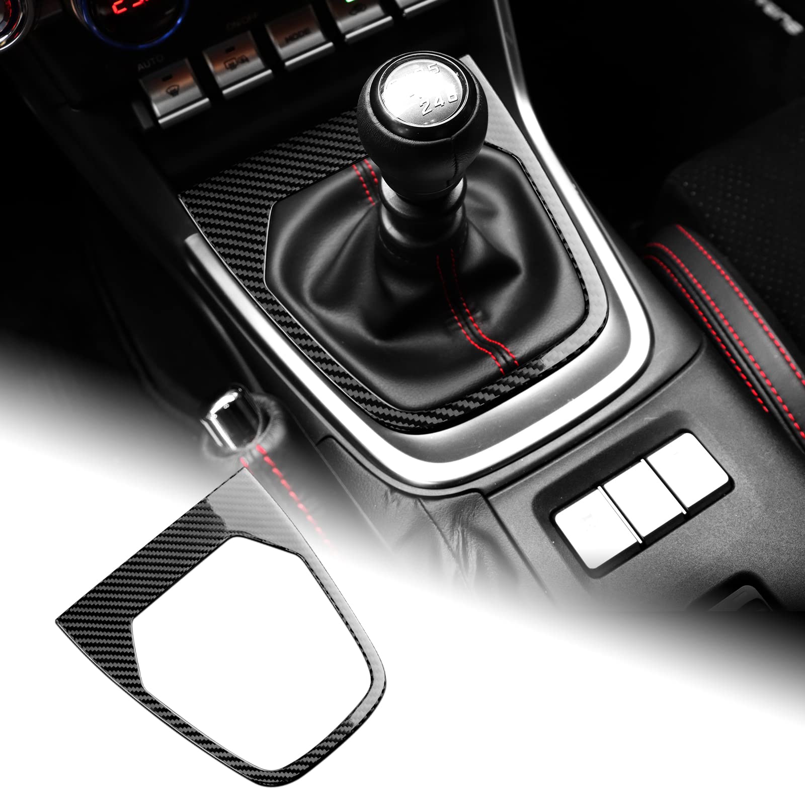 AIRSPEED Toyota GR86 ZN8 Subaru BRZ ZD8 2021 2022 2023 Exclusive Accessories Real Hard Carbon Fiber Car Gear Shift Knob Panel Trim Cover Stylish Decal
AIRSPEED Toyota GR86 ZN8 Subaru BRZ ZD8 2021 2022 2023 Exclusive Accessories Real Hard Carbon Fiber Car Gear Shift Knob Panel Trim Cover Stylish Decal