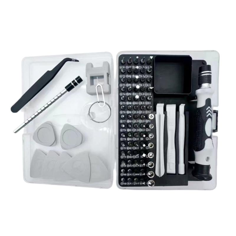Versatile 86 in 1 Precisions Screwdriver Set Computer Phone Magnetic Repair Tool for Computer, Laptop Phones, Camera
Versatile 86 in 1 Precisions Screwdriver Set Computer Phone Magnetic Repair Tool for Computer, Laptop Phones, Camera