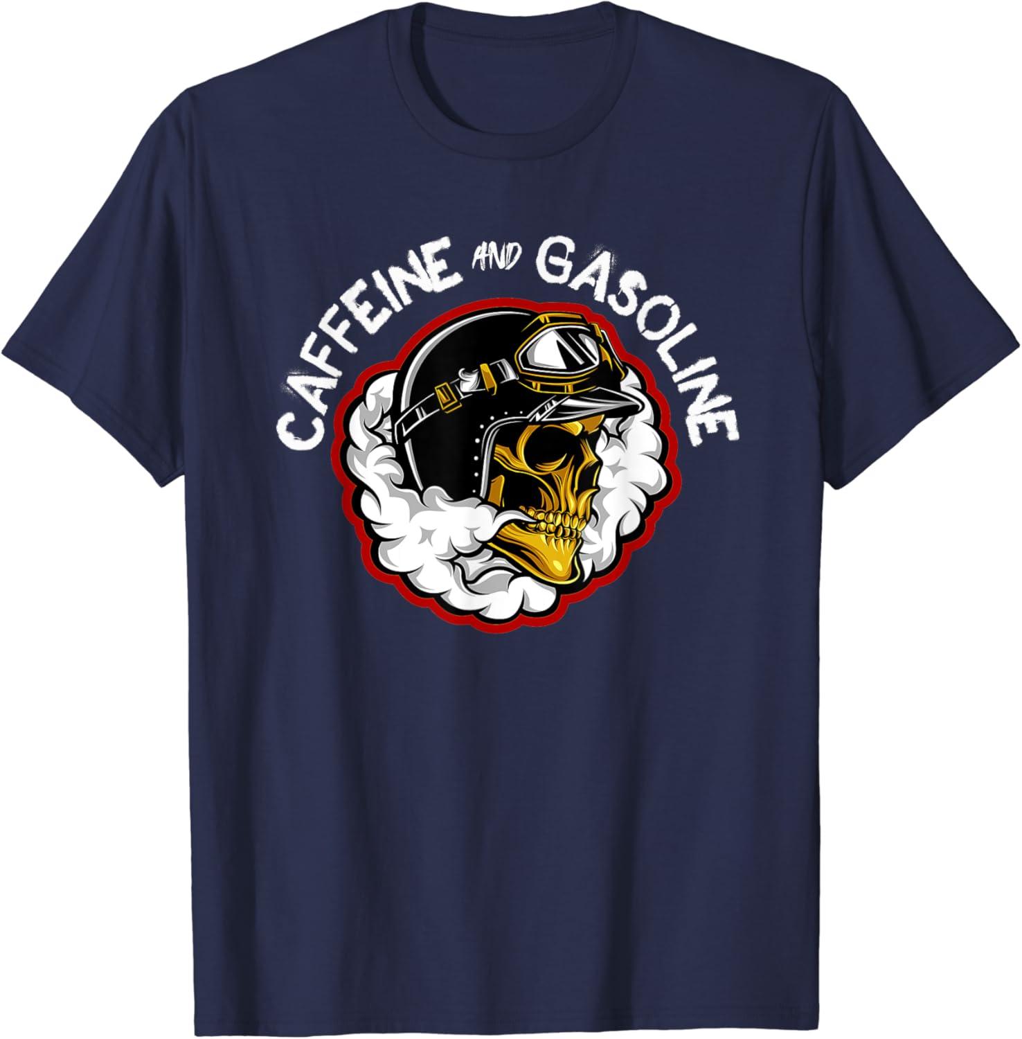 Caffeine & Gasoline Graphic Cotton T-shirt Unisex Men Women Summer Luxury Brand Tops Short Sleeve Classic Fashion Tee Essentials S
Caffeine & Gasoline Graphic Cotton T-shirt Unisex Men Women Summer Luxury Brand Tops Short Sleeve Classic Fashion Tee Essentials S