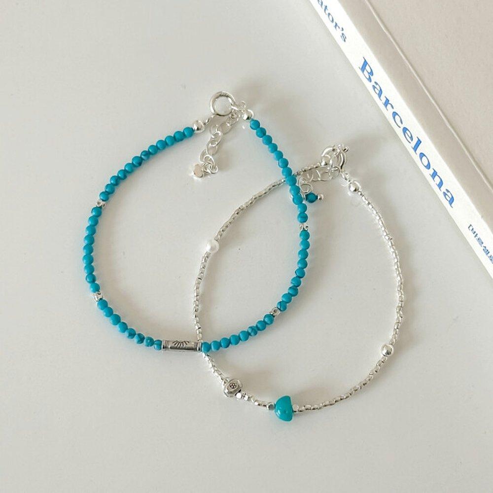 925 Silver Turquoise Silver Ball Silver Bracelet Type 2 turquoise
925 Silver Turquoise Silver Ball Silver Bracelet Type 2 turquoise